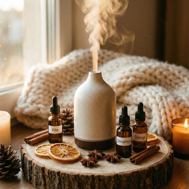 Parfums d’hiver : pour le corps, l’oreiller et la maison